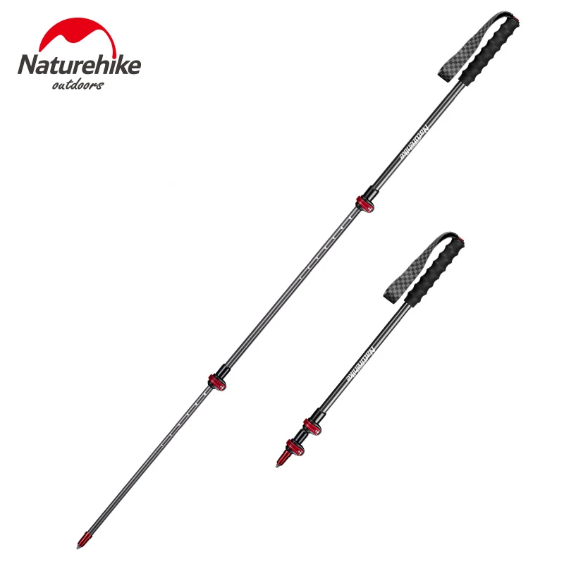Naturehike светильник вес 135 г углеродное волокно Внешний замок треккинг полюс 3