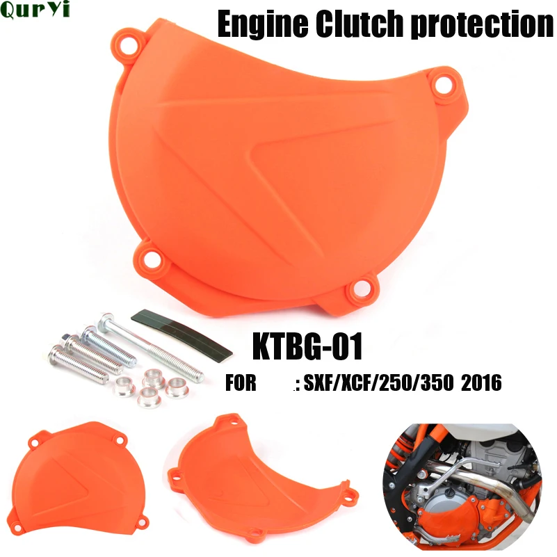 Motorcycle Engine Right Clutch Case Cover Guard Protector For Ktm 250