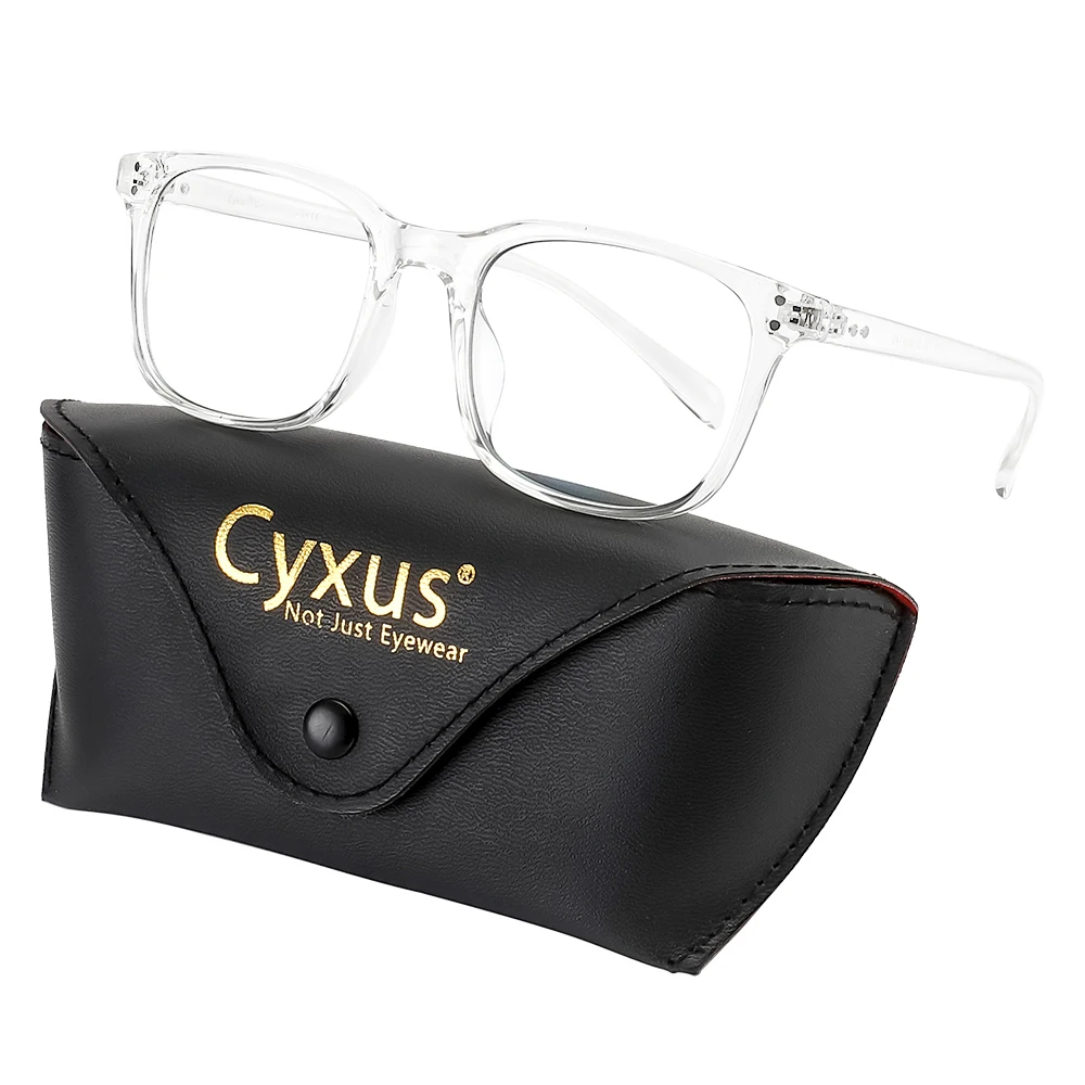 

Cyxus Anti Blue Light Computer Glasses TR90 Frame for Blocking UV Headache [Anti Eye Eyestrain] Me n/ Women Eyewear Unisex 8183