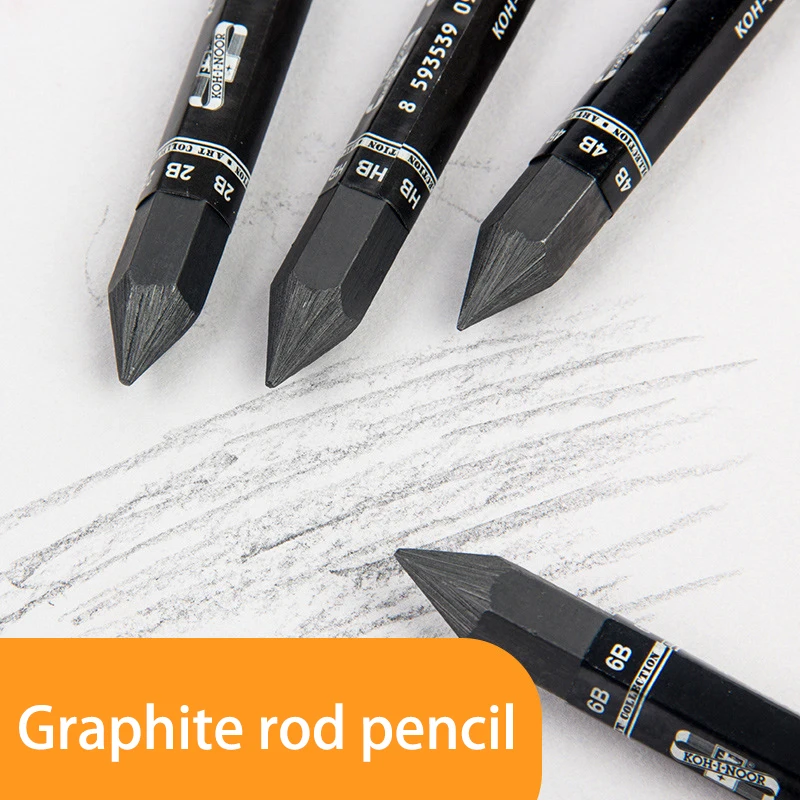 thumbnail image 2 of Koh-i-noor 4190 Set Of 2.0 Mm Graphite Leads - 12 Each Of 2B, 4B, 6B (36 Leads Total) 2 of 6
