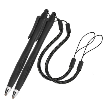 

2pcs Notes With Spring Hose For Phone Tablet Universal Drawing Stylus Pen Touch Screen Fine Tip Smooth Writing Painting Portable