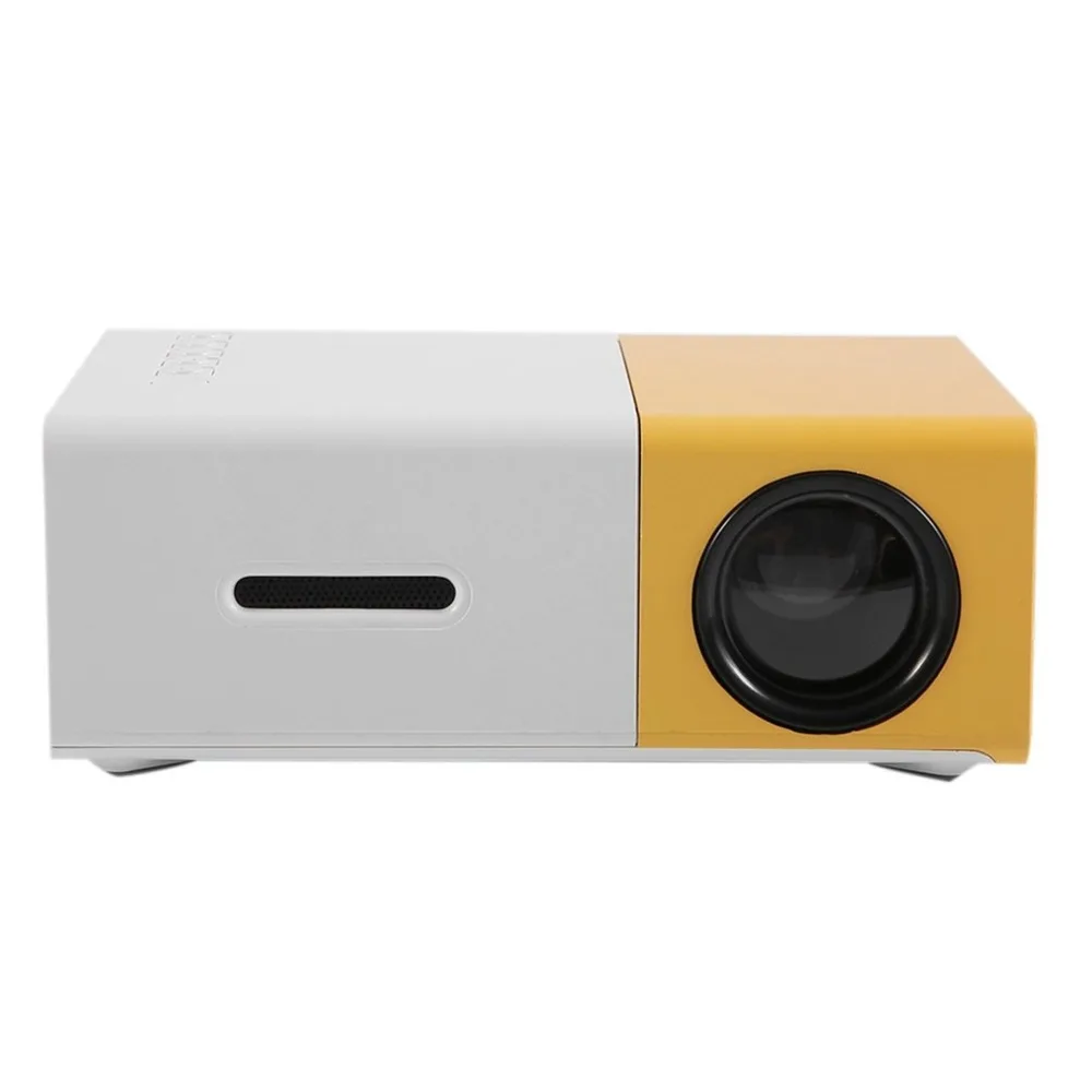 Mini Projetor Portátil Led Hdmi Usb sd av 400-600 Lúmen Beamer Home Theater Educação Infantil hd Yg300 Lcd 15 Computador e Escritório