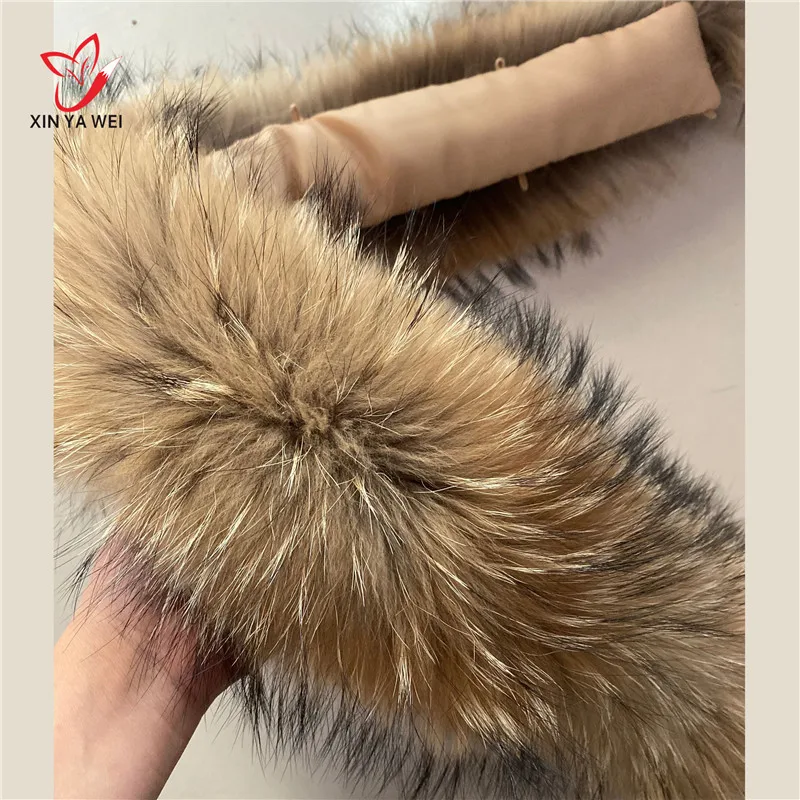 Новинка 2019 специальная цена парка с воротником из натурального меха Отделка