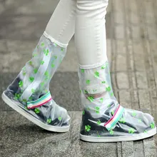 Велосипедные ботинки водонепроницаемые непромокаемые сапоги прозрачные чехлы для обуви многократного применения женские ботинки DW274