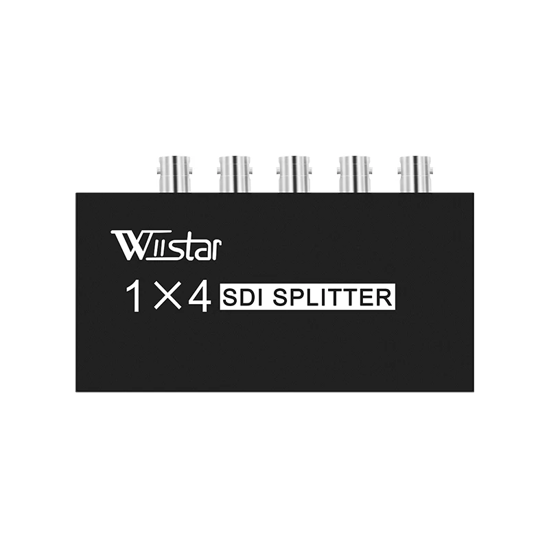 SDI Splitter 1x4 Multimedia Split SDI Extender 1 to4 Ports Adapter Support 1080P TV Video For Projector Monitor Free Shipping