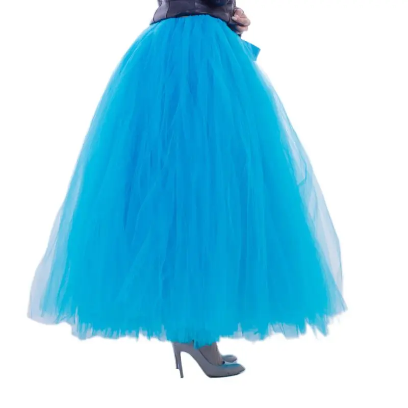 

Adult Dress Tulle Fluffy Skirt Bridesmaid Bride Dance Performance Skirts N84D