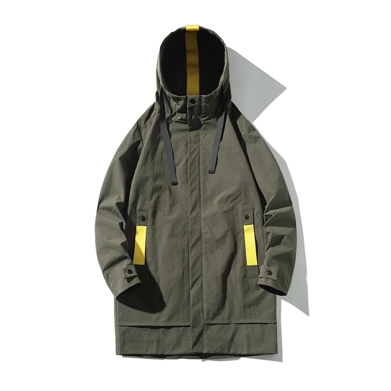 2020 хип-хоп военная куртка Мужская ветрозащитная свободная повседневная и пальто