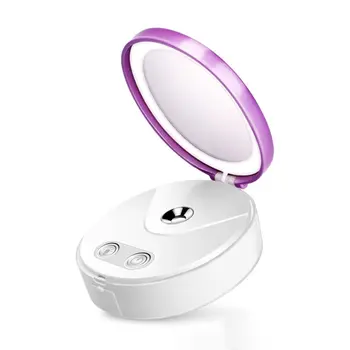 

Nano Spray Hydrating Apparatus Steaming Device Cold Spray facial humidifier Portable Mirror Beauty Instrument Face Humidifier