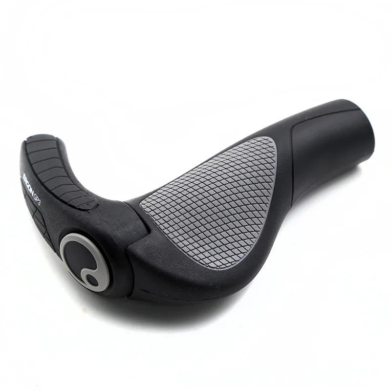 

Germany Ergon GP3 Human Meat Ball Lock Bicycle Handle Grip GP3 Mountain Ox Horn Grip Cover L Code