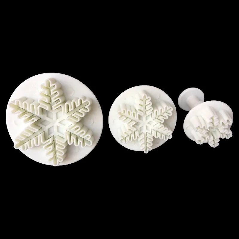 Fondant Cake Tool Fine Snowflake Spring Embossing Die Cutting Die Cookie Mould