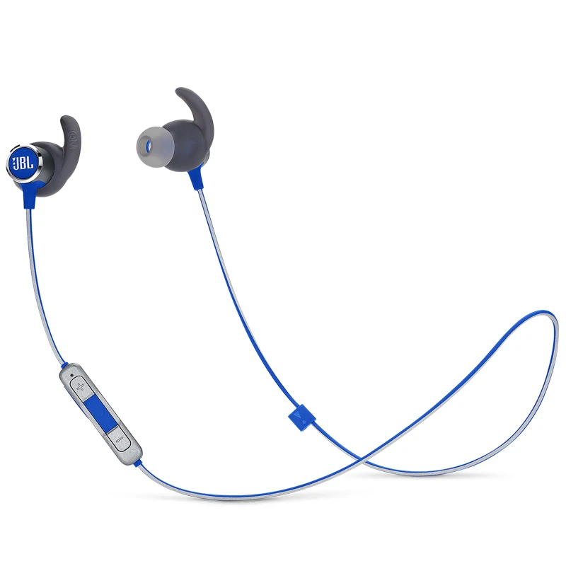 Blue JBL Reflect MiNi 2 спортивные наушники-вкладыши, гарнитура IPX 5, водонепроницаемые наушники для экстремальных видов спорта, наушники для бега с микрофоном - Цвет: Blue