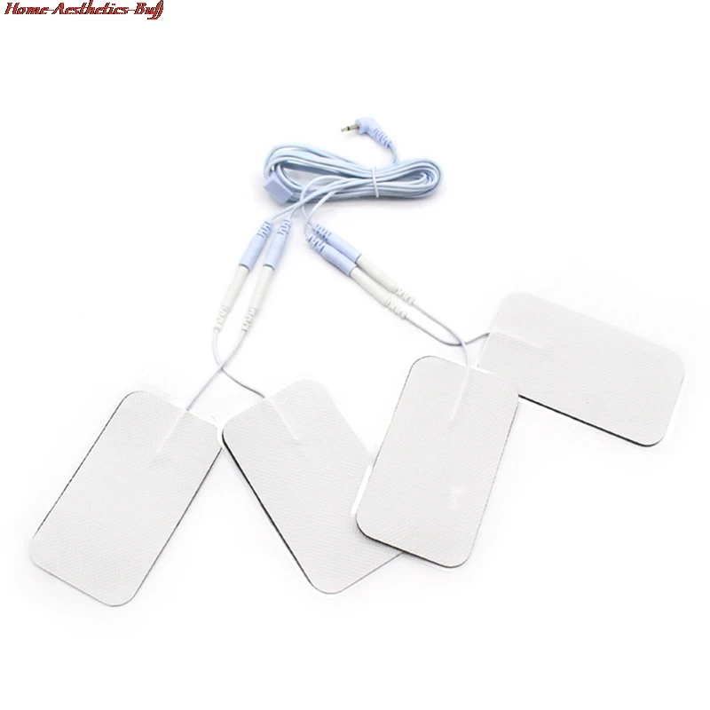 4 Pins Head 2.5mm Plug Type Electrode Cable Line Wire For Muscle Stimulator multimeter test leads