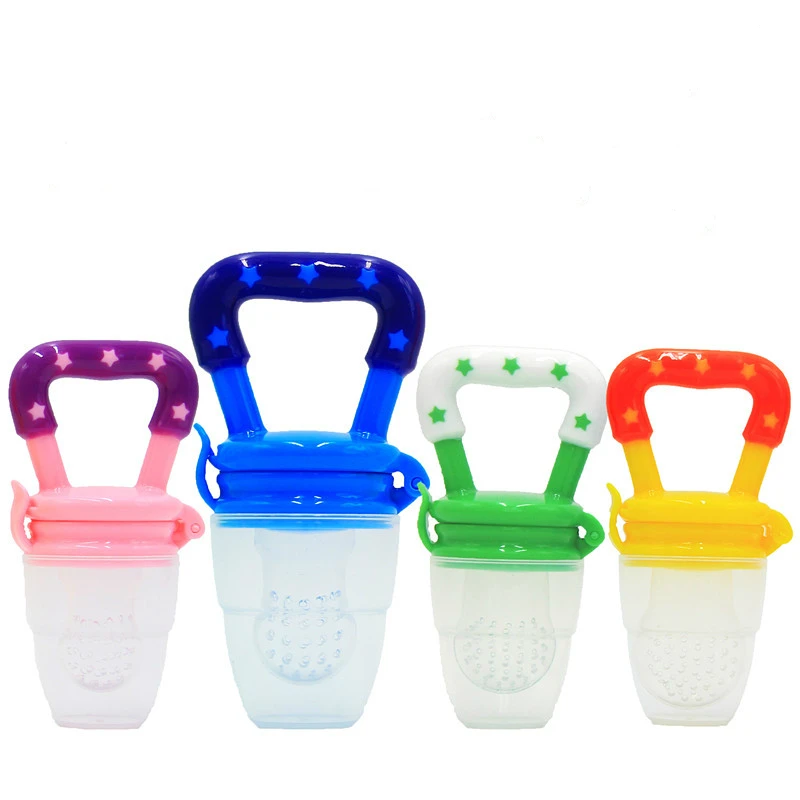 

Baby Teether Vegetable Fruit Toddler Teething Toy Baby Pacifier Safety Silicone Toddlers Teether Chewable Soother BPA Free