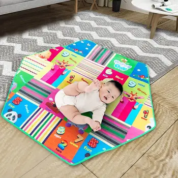 

Baby Play Mat Thick Crawling Mat Double Surface Baby Carpet Rug Developing Mat For Children Game Pad Random Color