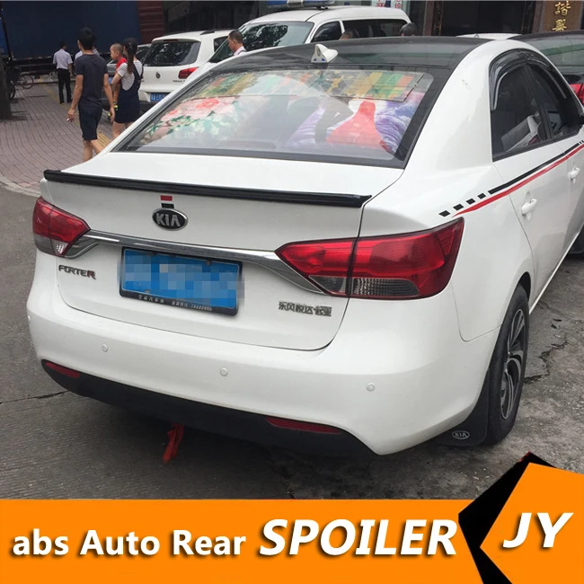 Спойлер для KIA FORTE 2011-2013 спойлер из высококачественного АБС-материала заднего