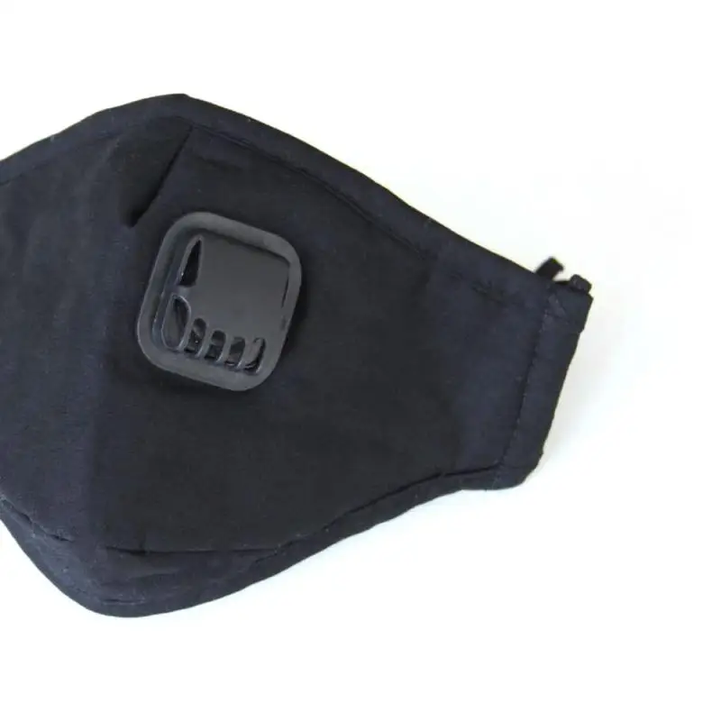 

Mask Anti-fog And Adult Anti-Haze Mask PM2.5 Mask Black Warm Autumn And Winter Material Cotton