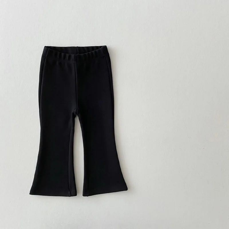 Toddler Kid Baby Girls Pants Elegant Leopard Print Flare Pants Children Trousers 1-6T