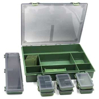 

Complete Fishing Tackle Box System + 7-Bit Fishing Box Carp Fishing Tackle