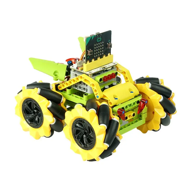 US $129.95 STEM Educational Toy Robot Microbit Wonder Rugged Carwithout microbit board