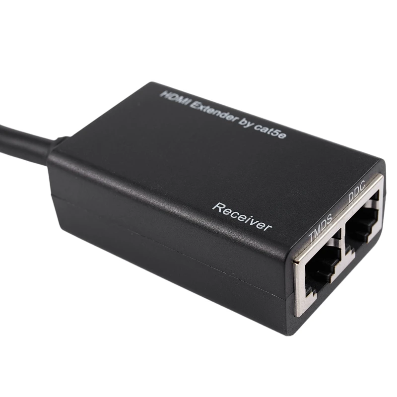 Горячий HDMI, Овер-RJ45 CAT5e CAT6 UTP LAN Ethernet расширитель повторитель 1080P 3D до 100 футов