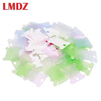 

LMDZ Embroidery Thread holder Floss Craft Bobbin Cross Stitch Storage Holder Plastic Sewing Thread Board Card Thread Organizer