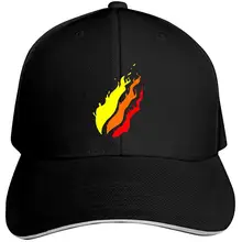 Preston Fire Nation Playz Gamer пламенная сэндвич-Кепка унисекс хлопковая Регулируемая остроконечная сэндвич-Кепка для женщин и мужчин черная