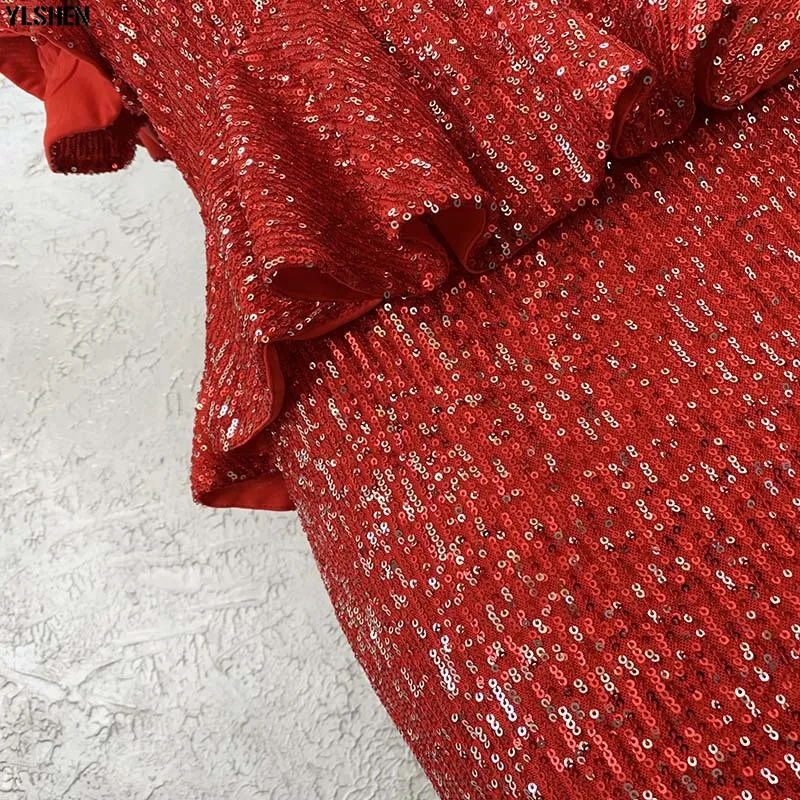 New African Dresses for Women Dashiki Super Elastic Sequins Long Africa Dress African Clothes Robe Africaine Vetement Femme 2019 15