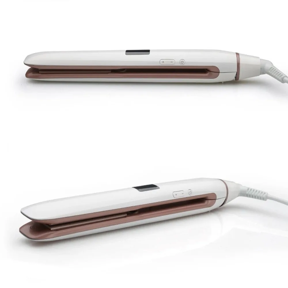 

Digital Display Ceramic Splint Does Not Hurt Hair Dual-Use Straightening Plate