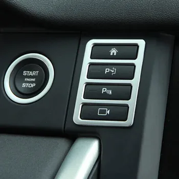

Console dashboard CD GPS switch button model decorative cover trim sticker for land rover discovery sport Interior Accessories