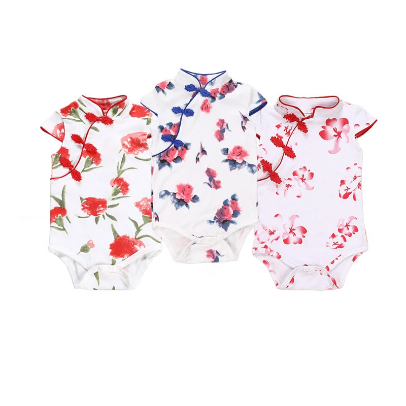 baby cheongsam romper