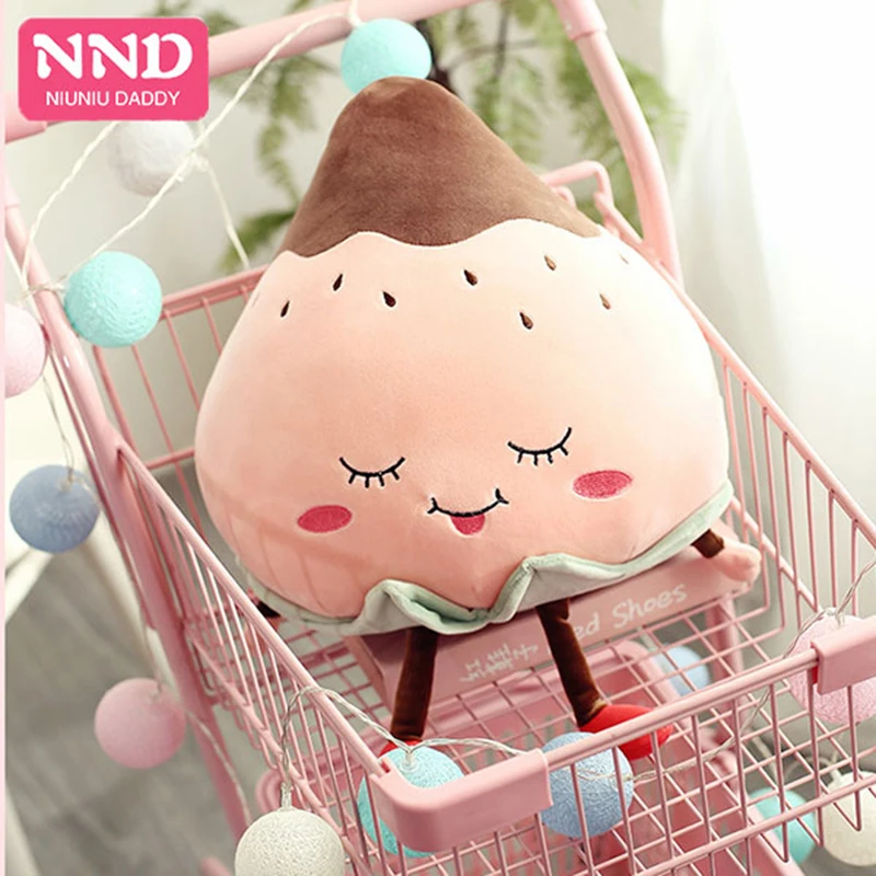 Niuniu Daddy 30 см Клубника Плюшевые игрушки Фрукты серии Kawaii мультфильм милые мягкие