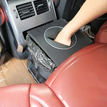 

Multi-functional Waterproof Folding Bag Car Trash Can Box Supplies Car Under Back Bag Storage U0R0
