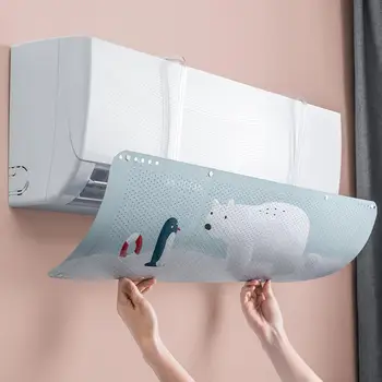 

Universal Hollow Anti Direct Blowing Air Condition Wind Deflector Baffle Shield Adjustable Air Conditioner Cover Windshield