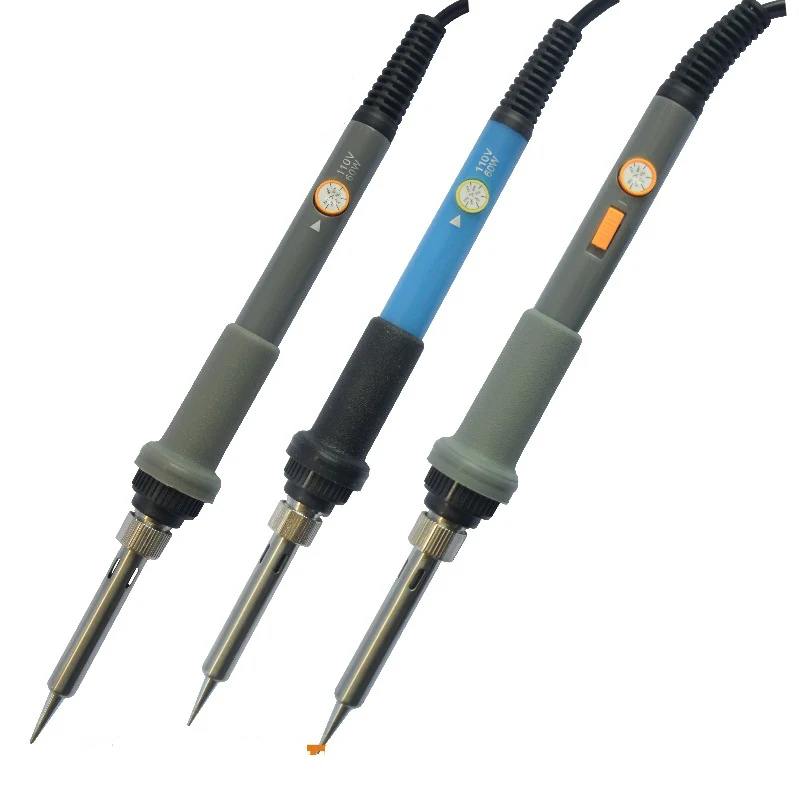 Электрический паяльник с регулируемой температурой 60 Вт сварочный инструмент 110