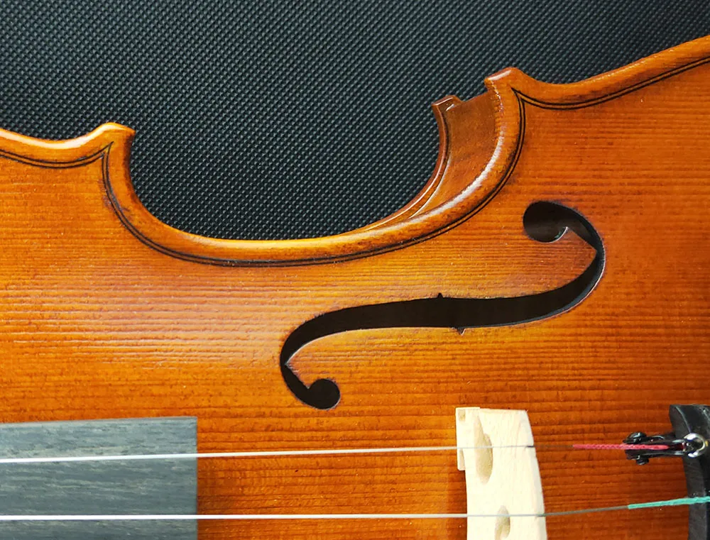 Мастер уровне! Stradivarius Lord Wilton Топ мастер скрипки 4/4, 18 лет Европейская ель и масло ручной работы лак