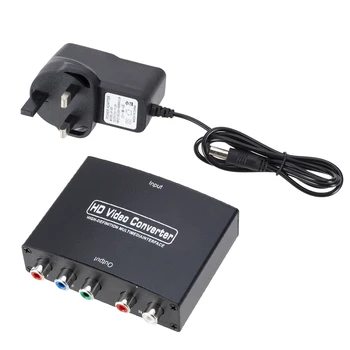 

YPBPR Converter Audio Adapter For TV 5V 1A HDCP1.2 1080P HDMI to RGB Component