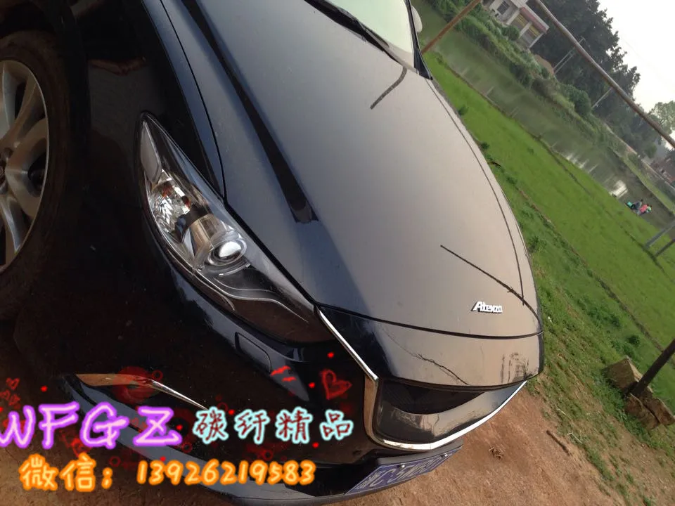 Подходит для MAZDA 6 ATENZA год углеродного волокна автомобильный гриль высокого качества