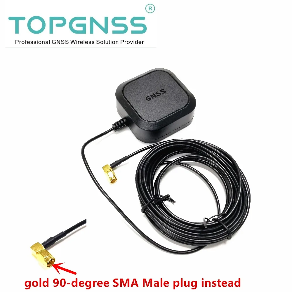  gold 90-degree SMA Male plug instead