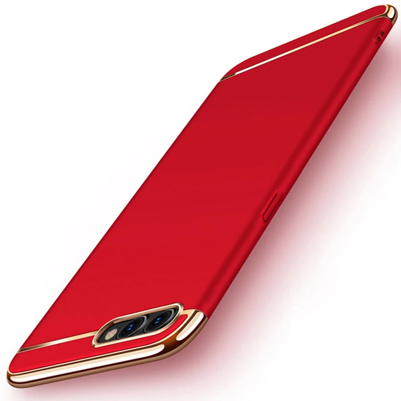 Red Для OPPO A5 чехол для телефона с защитой от царапин практичный сплошной цвет анти-осень ультратонкий грязеотталкивающий - Цвет: Red