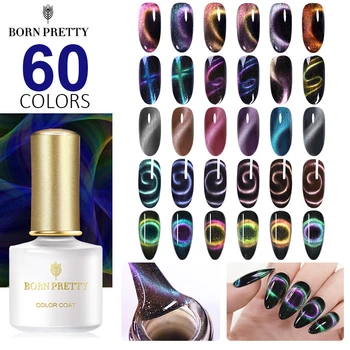

BORN PRETTY Cat Eye Nail Gel Polish 9D Magnetic Varnish varnish Shining Laser Magnet Soak Off UV Gel Nail Art