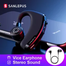SANLEPUS Bluetooth наушники беспроводные наушники гарнитура вкладыши с HD микрофоном для телефона iPhone samsung xiaomi