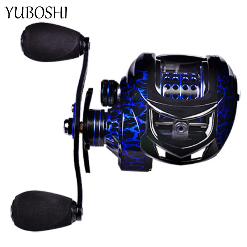 

9+1BB Magnetic Brake System Baitcasting Reel Aluminum Alloy Rocker 7.2:1 Saltwater Casting Reel Fishing Accessories