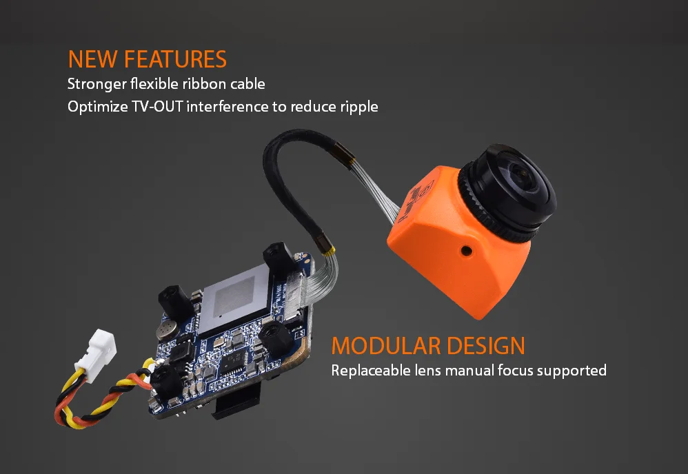 Runcam мини Сплит-камера FPV/HD Запись 2 в 1 fpv камера сплит 3 микро/сплит 3 нано Радиоуправляемый Дрон аксессуары