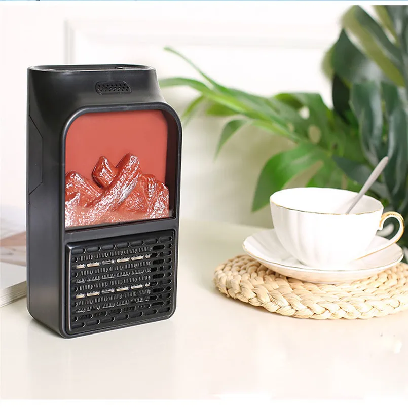 Flame Heater Small Air Conditioning Portable Heater Mini Multi-Function Heater Portable Mini Fan Heaters 40OCT25