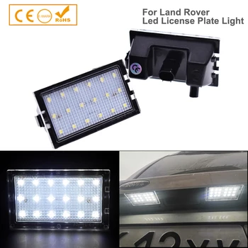 

2x Xenon White LED Number Plate License Light Bulbs for Land Rover Discovery Freelander Range Sport