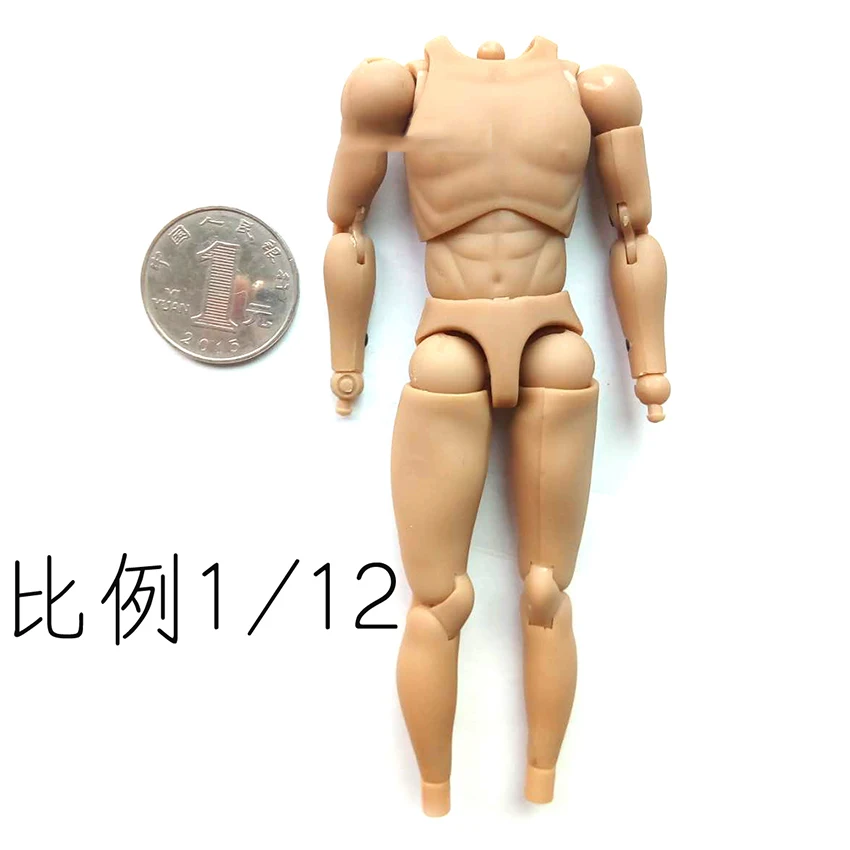 

1/12 Scale Male Soldier 6-inch Action Figure 3ATOYS Body (non-ant special price) for Fans Gift