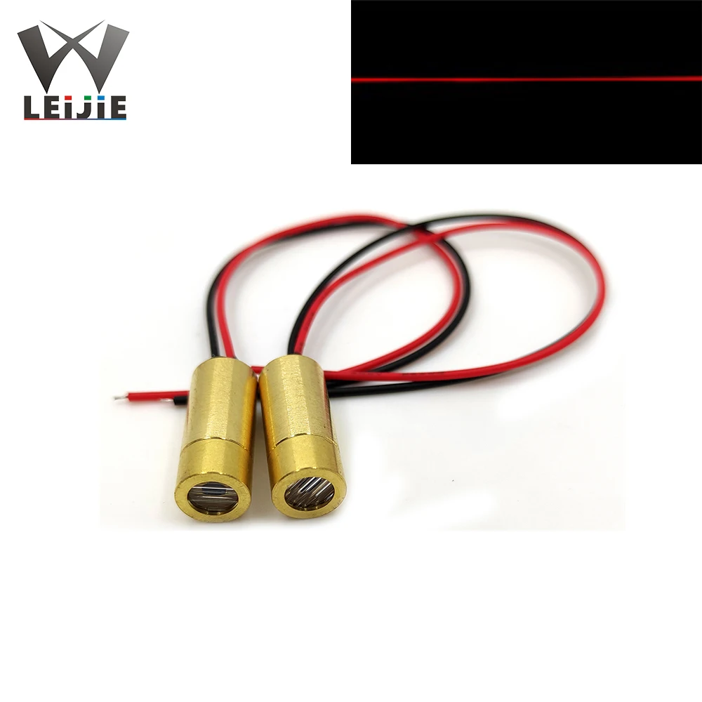 2pcs 5V Line MINI 650nm 5mW 9mm Red Laser Head Laser Positioning Lamp Semiconductor Laser LED LD Module foldable woodworking bench