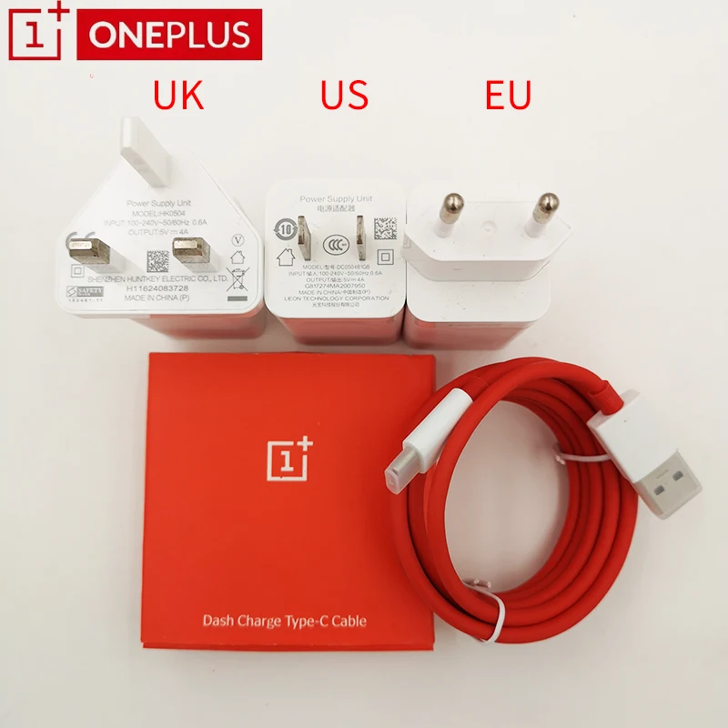 Оригинальное зарядное устройство Oneplus 5V4A для One plus 6T 5 5T 3T 7 7pro Dash зарядный адаптер 150 см круглый Dash USB зарядный кабель type C