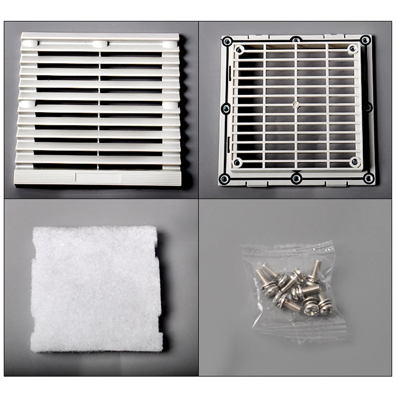 gabinete ventilacao filtro set persianas tampa ventilador 05
