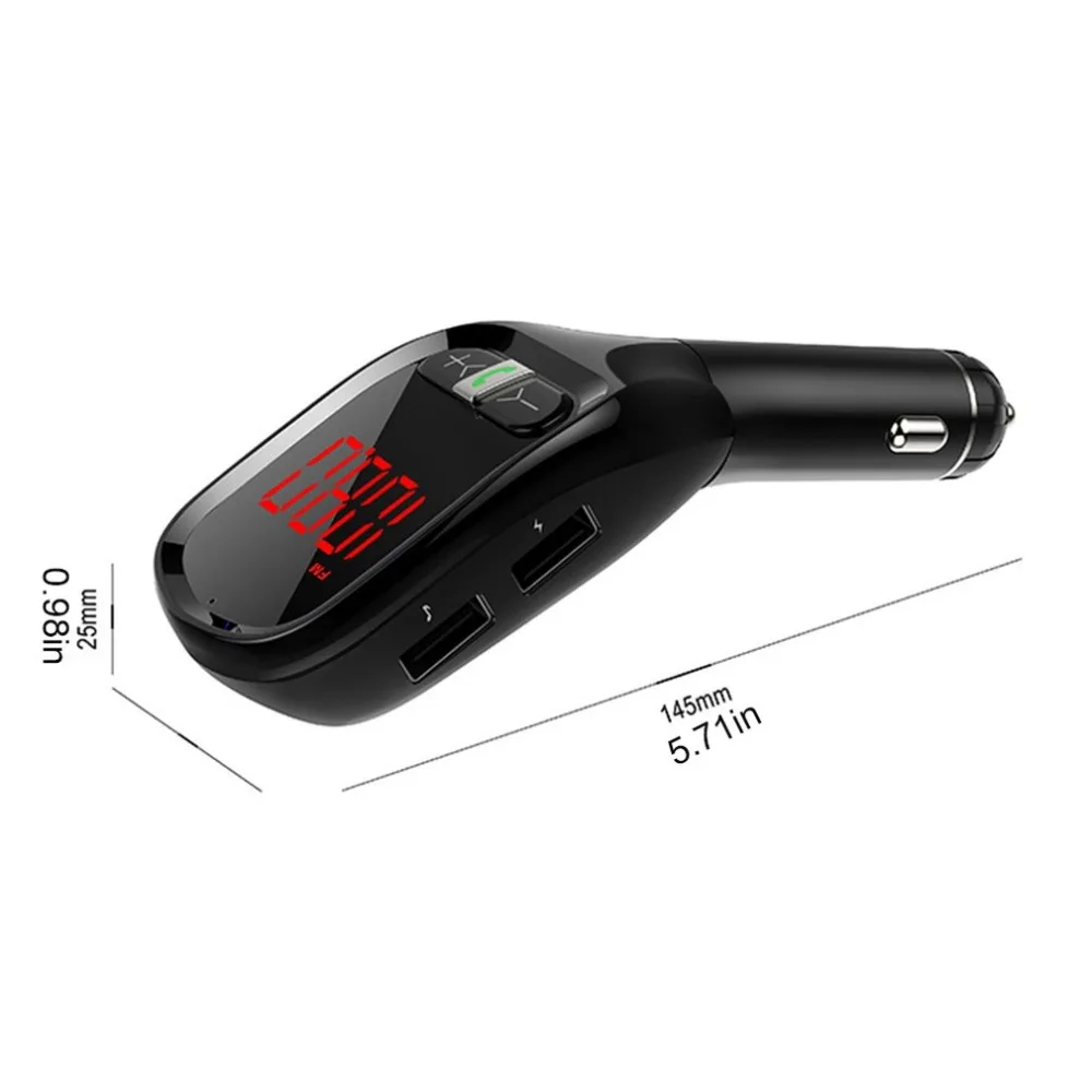 G11S большой экран цифровой дисплей плеер Автомобильный Mp3 плеер Mp3 fm-передатчик автомобильное зарядное устройство автомобильный беспроводной Mp3